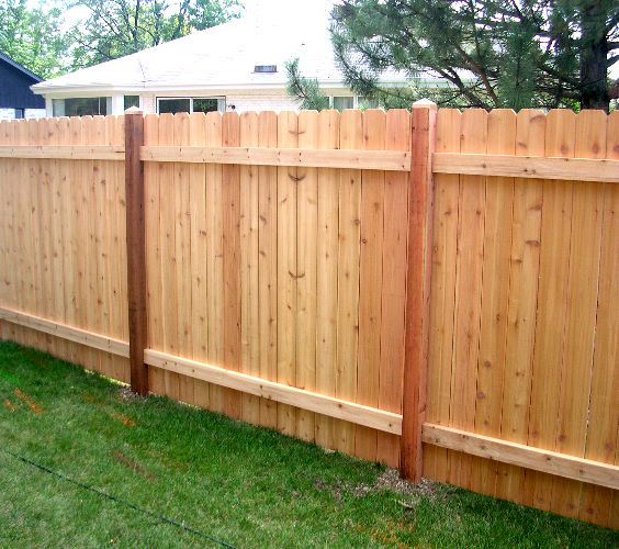 dog ear fence ideas